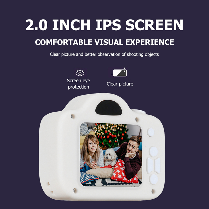 Crianças câmera digital dupla câmera hd 1080p câmera de vídeo brinquedos mini cam display colorido crianças presente aniversário crianças brinquedos para crianças