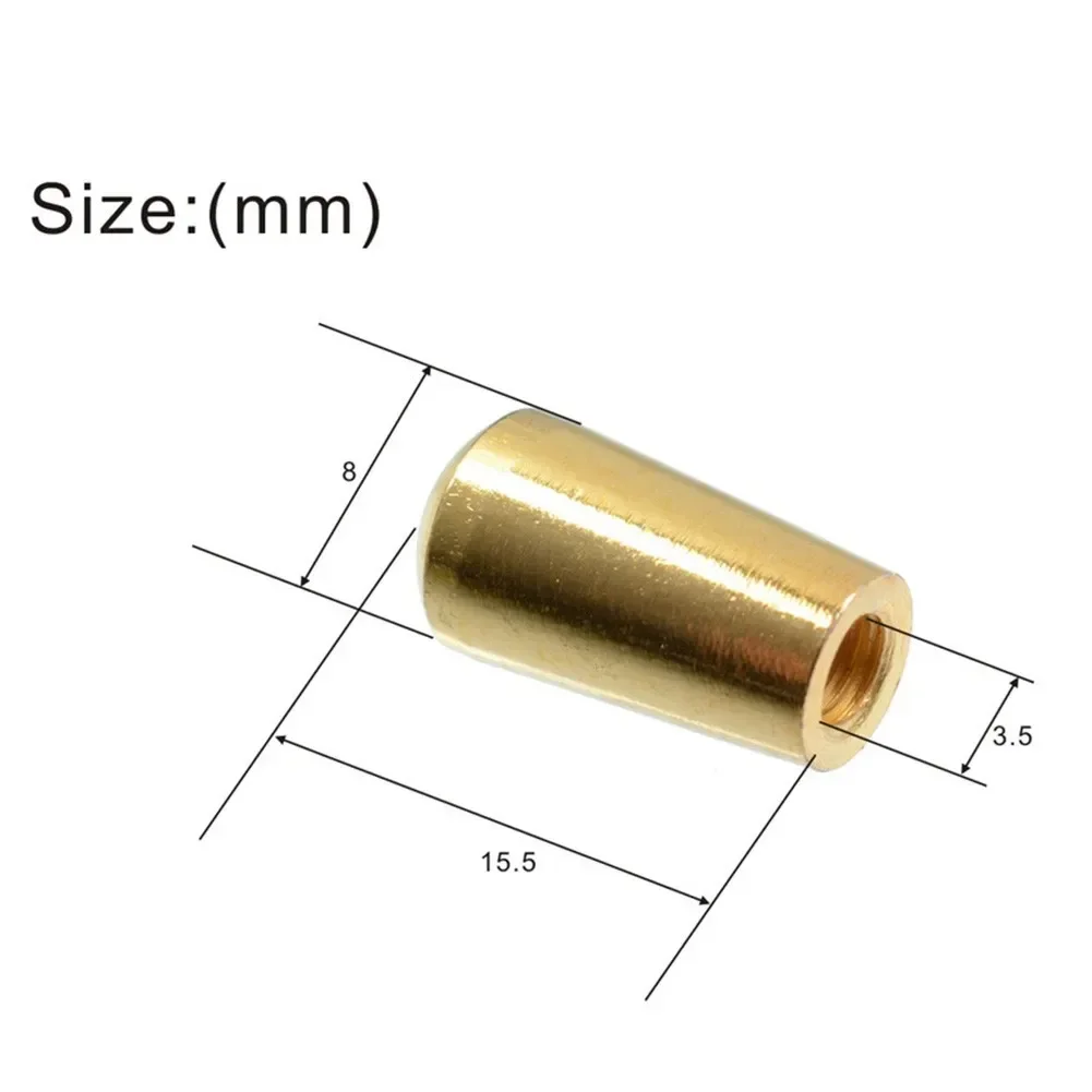 electric guitar knobs button 3 Way Toggle Switch Tip 3.5mm Screw Thread Knobs Tip Cap Button For Les Paul SG Style Electric guit