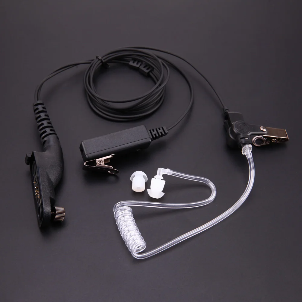Zestaw słuchawkowy z rurką powietrzną i mikrofonem PTT do Motorola Xir P8268 P8668 APX6000 APX7000 APX2000 DP3400 DP3600 DP4400 DGP8050