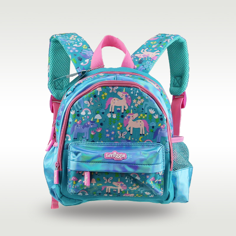 Australia original Smiggle hot-selling girl schoolbag cute unicorn schoolbag kindergarten backpack 11 inches