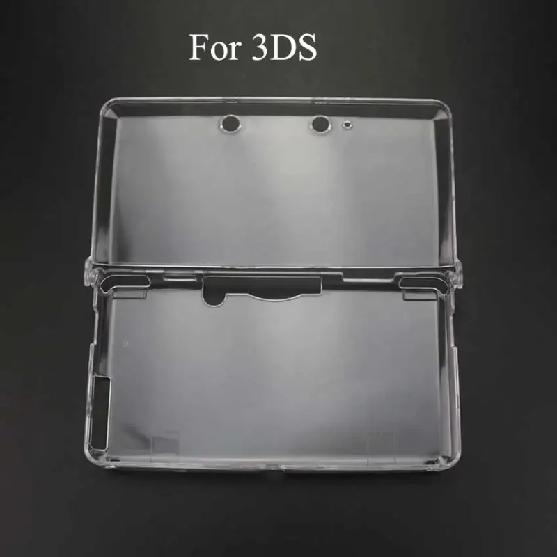 Clear Plastic Protective Case Cover, Hard Shell Skin for NDSL, NDSi, New 3DS XL, GBA SP Game Console in Bulk