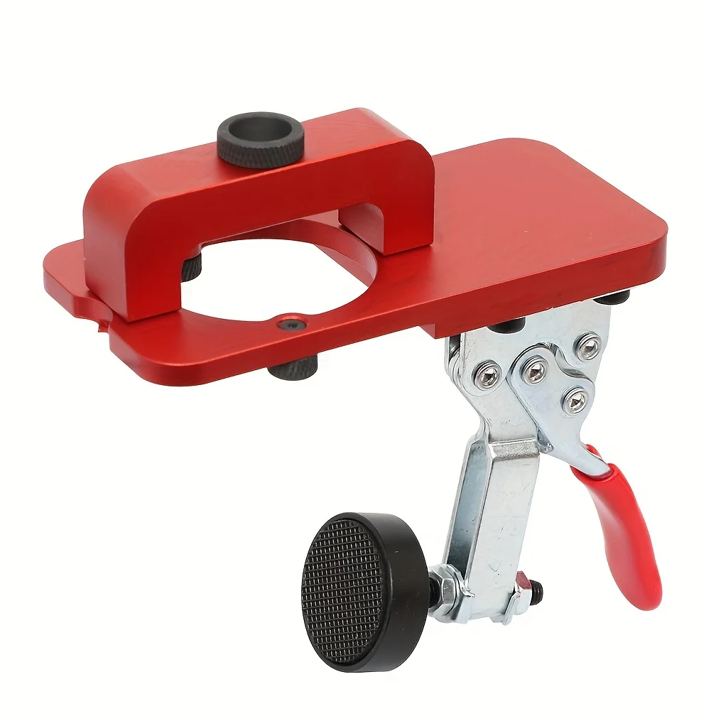 35mm Concealed Hinge Drilling Jig Guide Hinge Hole Drilling Guide Carpenter Woodworking Tool Hole Opener Locator Door Cabinet