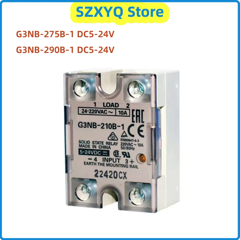Para impresora 3D Voron 2,4 Trident VzBot G3NB-210B-1 G3NB-205B-1 G3NB-220B-1 G3NB-240B-1 DC5 24V relé de estado sólido (SSR)