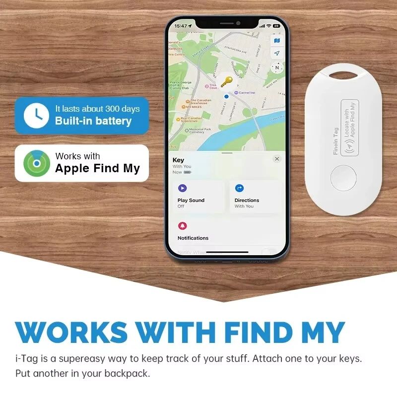 Kinderen/Ouderen GPS Tag Voor Smart AirTag Mini Huisdier Tracker Bluetooth Smart Tag Auto Verloren Tracker Voor Apple IOS systeem Vind Mijn