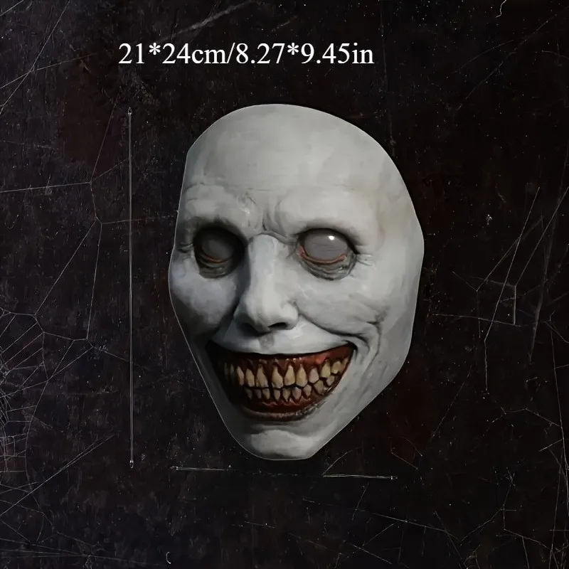 Weihnachts-Zombie-Maske – gruseliger Clown und Dämon, Dual-Gesichts-Design, leicht, atmungsaktiv für Cosplay