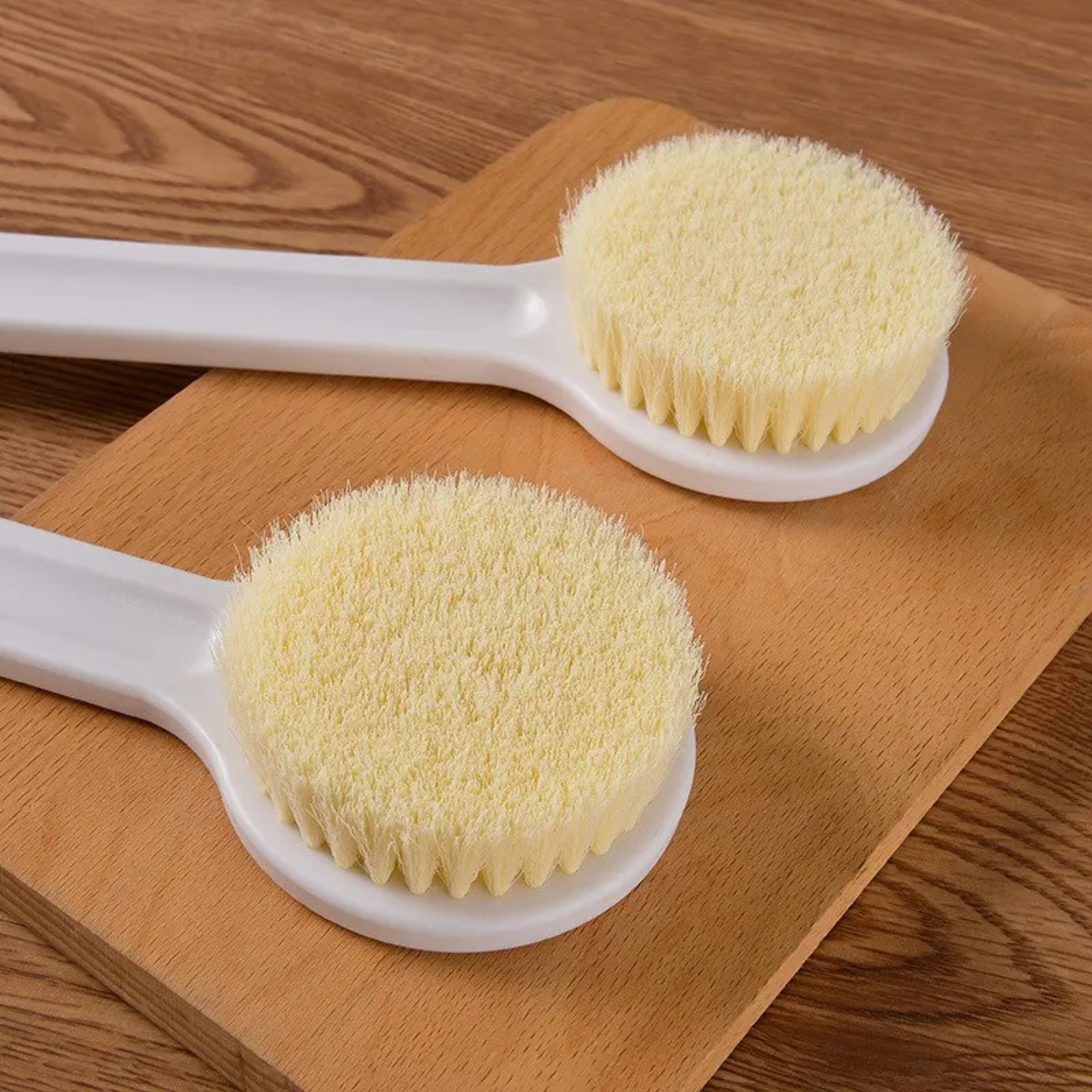 Escova de banho japonesa com cabo longo, escova de banho de cabelo macio, esfregando as costas, esfregar o corpo, deuses