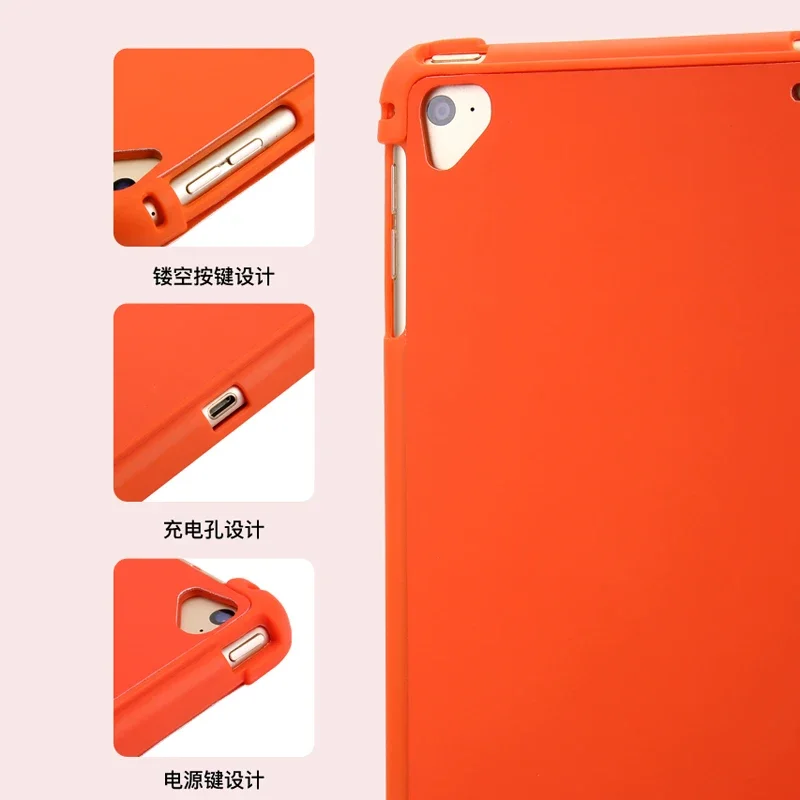 Para ipad pro 12.9 2017 edição (com chave de casa) caso a1584 a1670 a1671 2015 1a 2a geração com suporte de lápis magnético capa inteligente