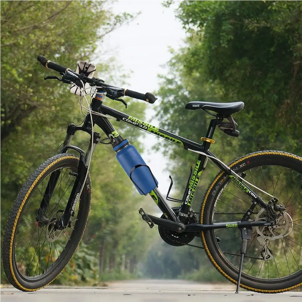 Alumínio Alloy Bicycle Bottle Holder, Ciclismo, Bebida, Water Bottle Rack, Montagem para Mountain Folding Bike Cage