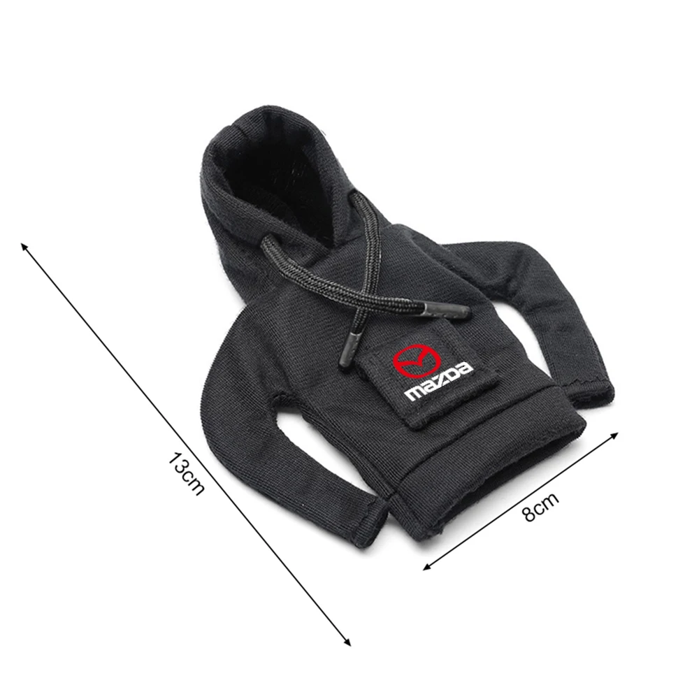 Sudadera con capucha Universal para palanca de cambios de coche, cubierta de palanca de cambios, sudadera, cubierta de palanca de cambios para Mazda Atenza Speed 6 CX-3 CX-4 CX 5
