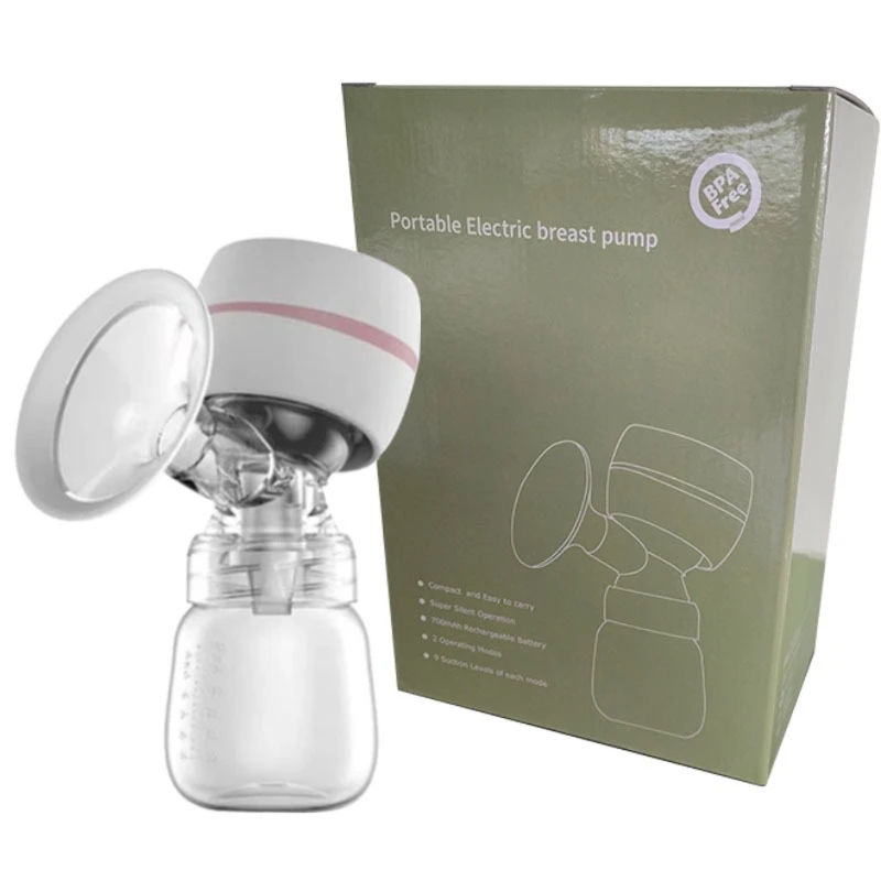 Massage Brust Pumpe Milch Pumpe mit Massage & Pumpen 9 Ebene Einstellung Geschwindigkeit