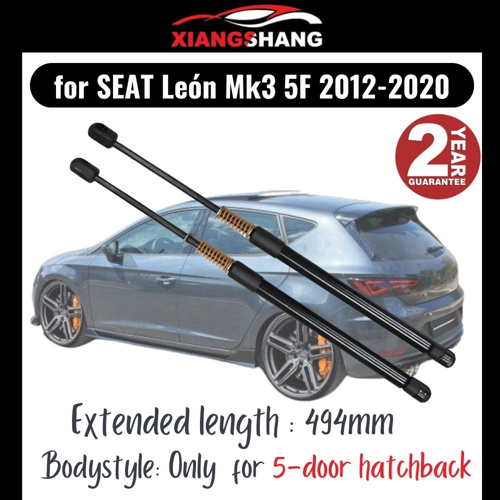 Демпфер заднего багажника 2 шт. для сиденья Leon Mk3 5F 2012-2020 хэтчбек с пружиной багажника загрузки газовые заряженные газовые стойки подъемник