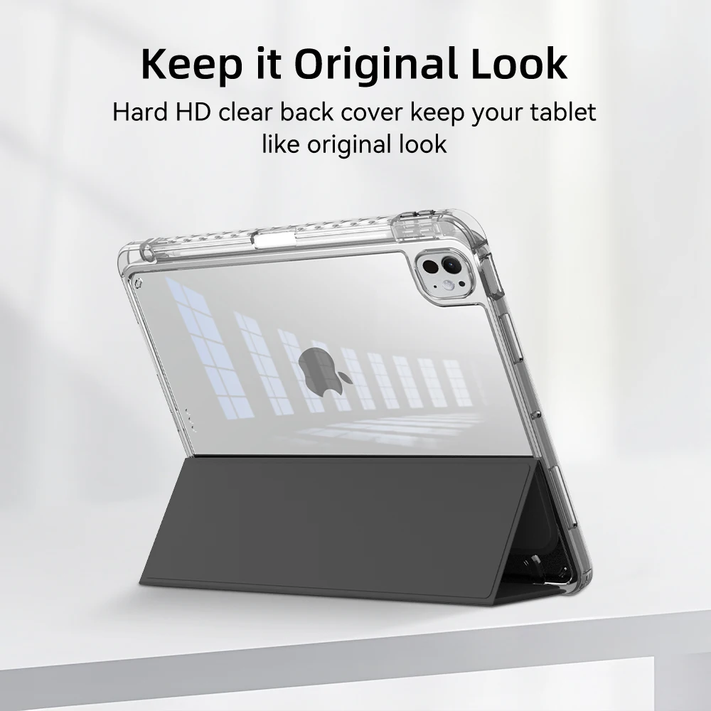 For iPad Air 5 Case 2024 Air 6 11 iPad Pro 11 12.9 13 10 Gen 10.2 9th 8th 7th 9.7 6th 5th Mini 7 6 Smart case with pen Holder