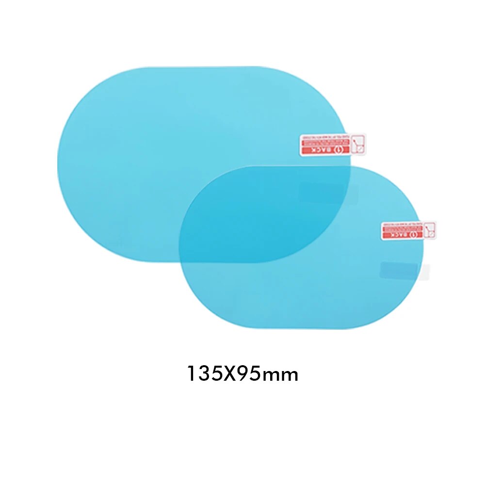 Auto Rückspiegel Film Seite Fenster Regendicht Klar Film 2 Stücke Anti Nebel Fenster Spiegel Schutz Film Aufkleber Auto Zubehör