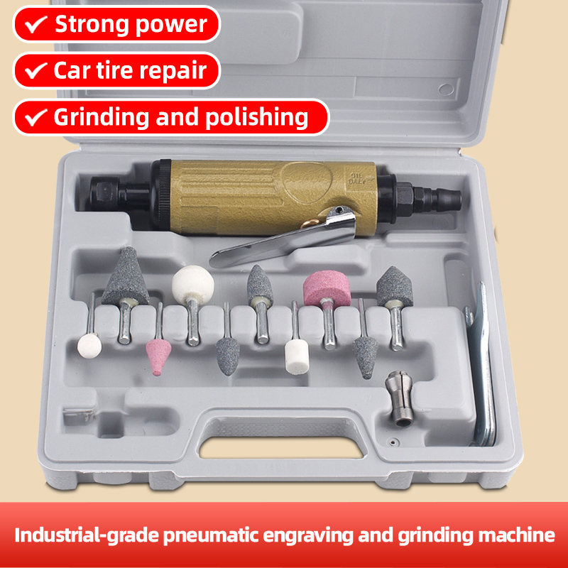 Macchina per incisione e molatura pneumatica, rettificatrice, piccola rettificatrice diretta, lucidatura manuale, riparazione pneumatici auto