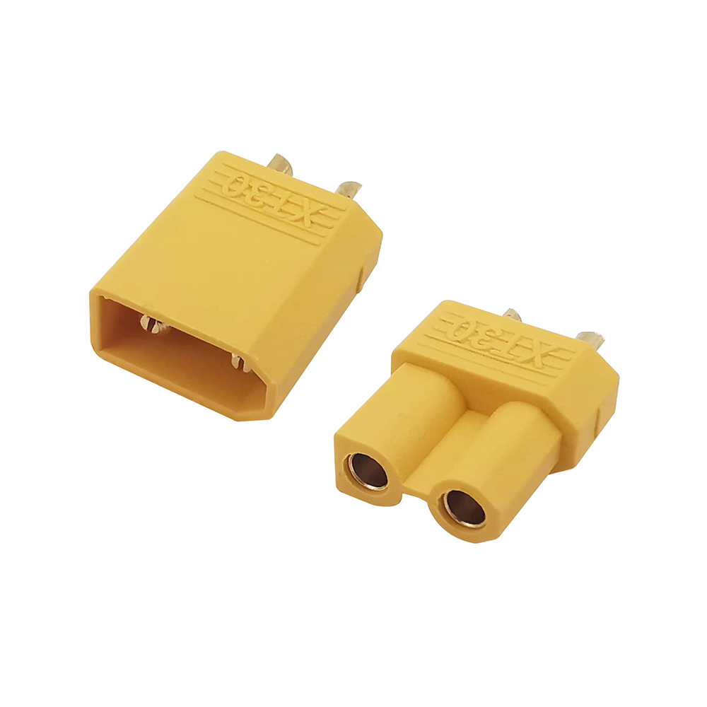 10 Pasang XT30U Konektor Plug Peluru Laki-laki Perempuan XT30 untuk Pengendali Motor Quadcopter Baterai Lipo RC