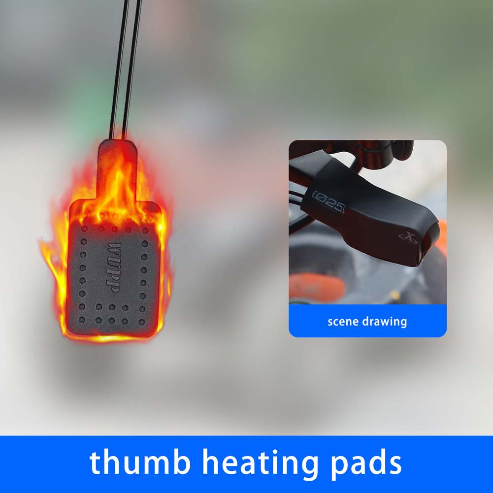 オートバイの手加熱グリップ,インテリジェント温度制御,電気加熱グリップ,オートバイの冬部品,DC 12V