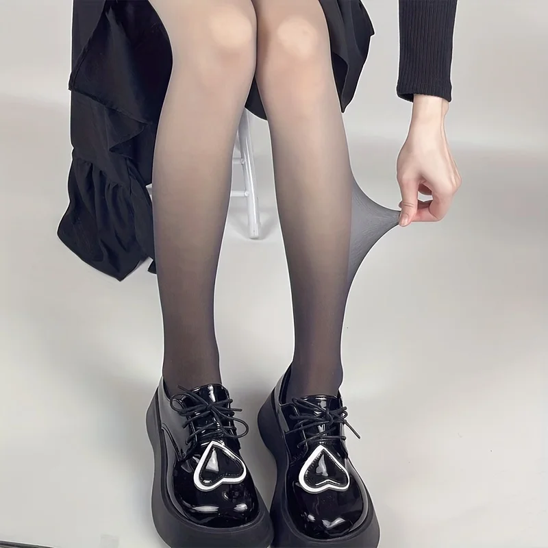 ถุงน่องตาข่าย Ombre, ถุงน่องเอวสูงกระชับสัดส่วนถุงน่องสตรีและถุงเท้ายาวไล่ระดับสีเซ็กซี่และมีสไตล์