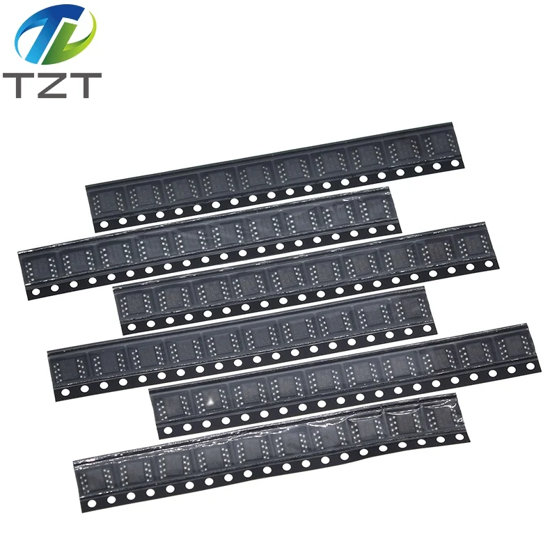 TZT 60pcs = 6 kinds * 10 pcs 24C02 24C04 24C08 24C16 24C32 24C64  kit Each 10pcs (12-21)