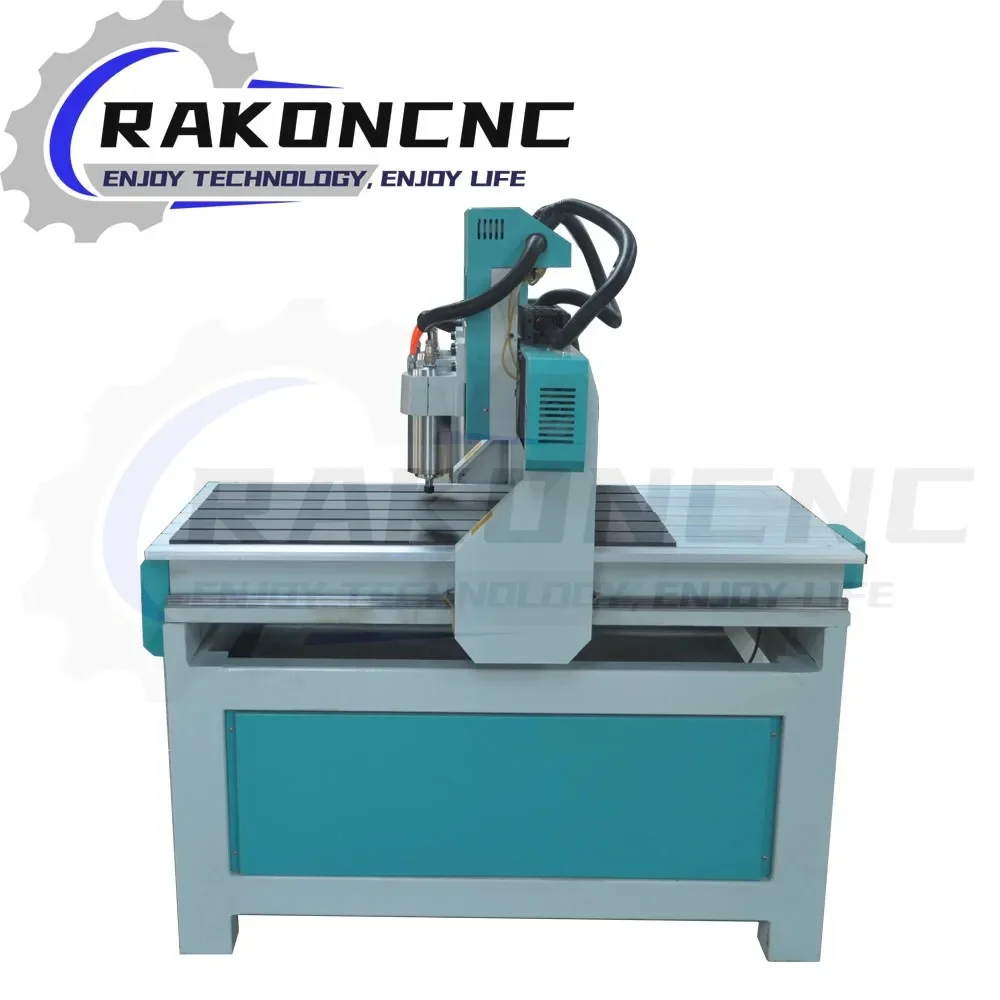 เครื่องมิลลิ่งโลหะขนาดเล็กสำหรับเหล็กทองแดงโลหะมินิ CNC เราเตอร์6090เหล็กหล่อตารางร่างกายหนัก
