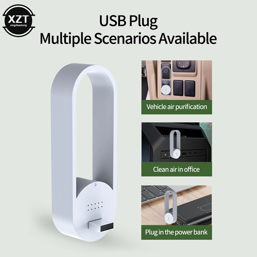 USB Anion Không Khí Máy Lọc Không Khí Gia Lọc Máy Lọc Không Khí Mùi Khói Tẩy Thanh Lọc Không Khí Im Lặng