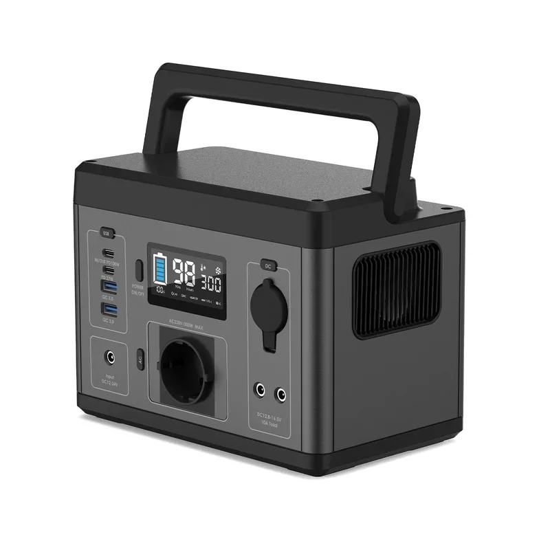 El banco de energía de 300w 110v 220v ac 78000mah aumenta la fuente de alimentación ininterrumpida para uso doméstico y al aire libre