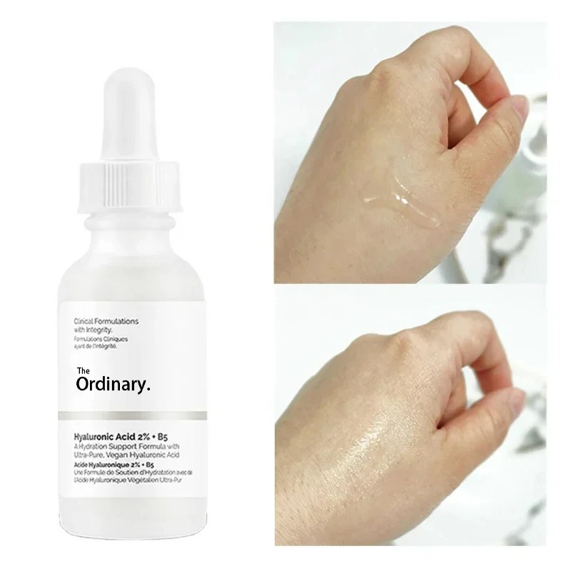 2% ácido hialurônico + b5 soro hidratante nutritivo seco suave rosto cuidados com a pele endurecimento controle de óleo multi-efeito essência facial