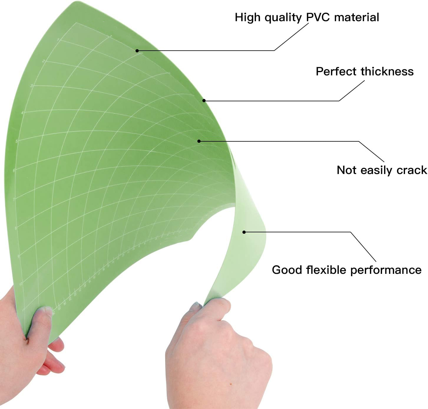 크리컷용 커팅 매트, 크리컷 익스플로러 에어 2 에어 원, 12x12 (스탠다드 그립, 라이트 그립, 스트롱 그립, 패브릭 그립)