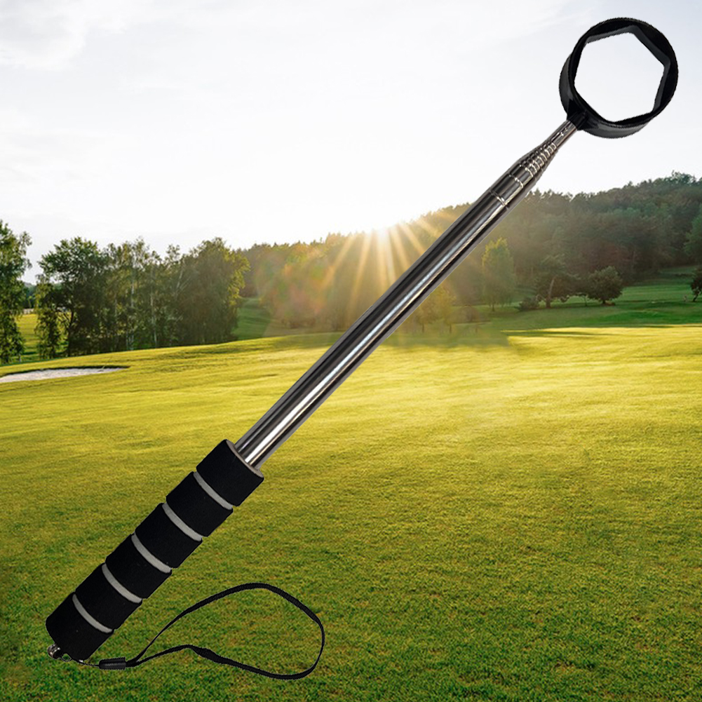 伸縮自在のゴルフボールの再利用可能な注ぎ口、拡張可能なゴルフボールの再レバー、golferへのギフト、8.86フィート