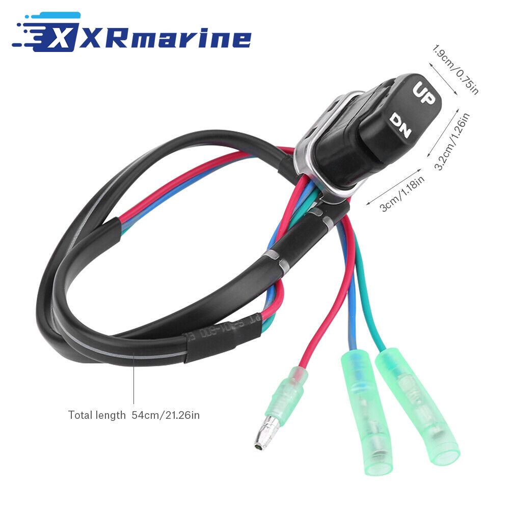 600-815-02-00 Trimm kippschalter für Yamaha-Motor 600-813-01-00 Außenbordmotor fernbedienung 600-813-02