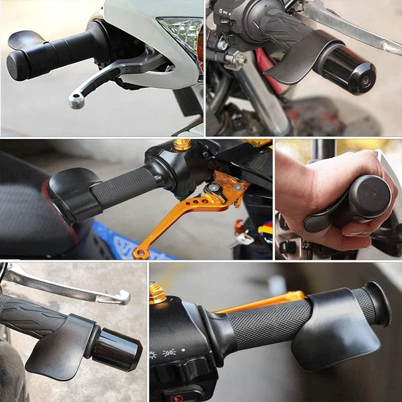 1/2Pcs รถจักรยานยนต์คันเร่ง Assistant Cruise Control Assist Thumb ข้อมือ Universal สนับสนุน REST Motorcorss อุปกรณ์อุปกรณ์เสริม