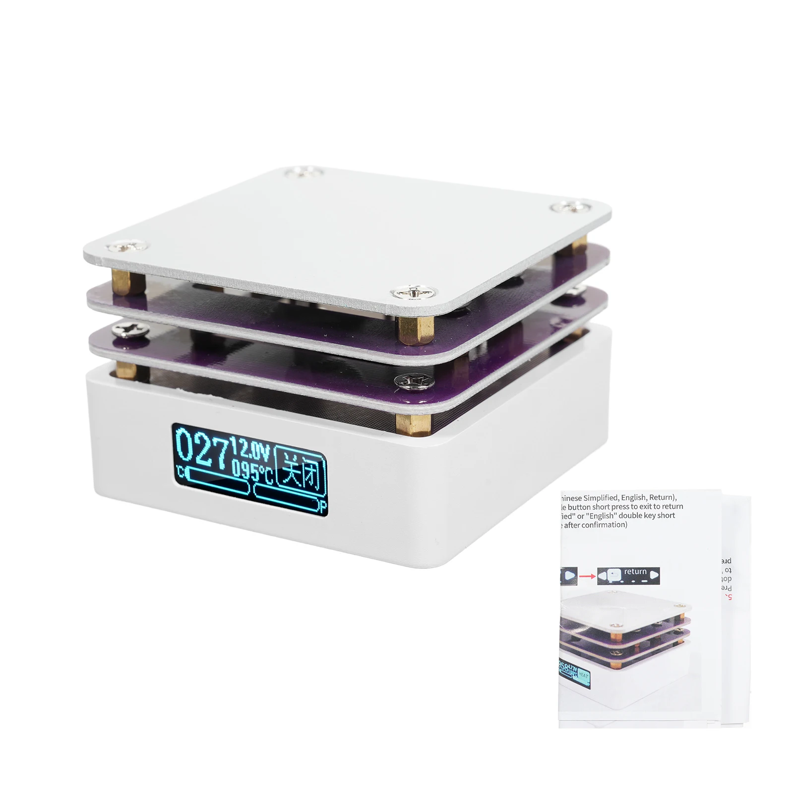 G3061 PD65W Mini Piastra Calda Stazione di Rilavorazione di Preriscaldamento di Saldatura Digitale PCB Scheda SMD Piastra di Saldatura Tavolo di Riscaldamento Strumenti di Riparazione