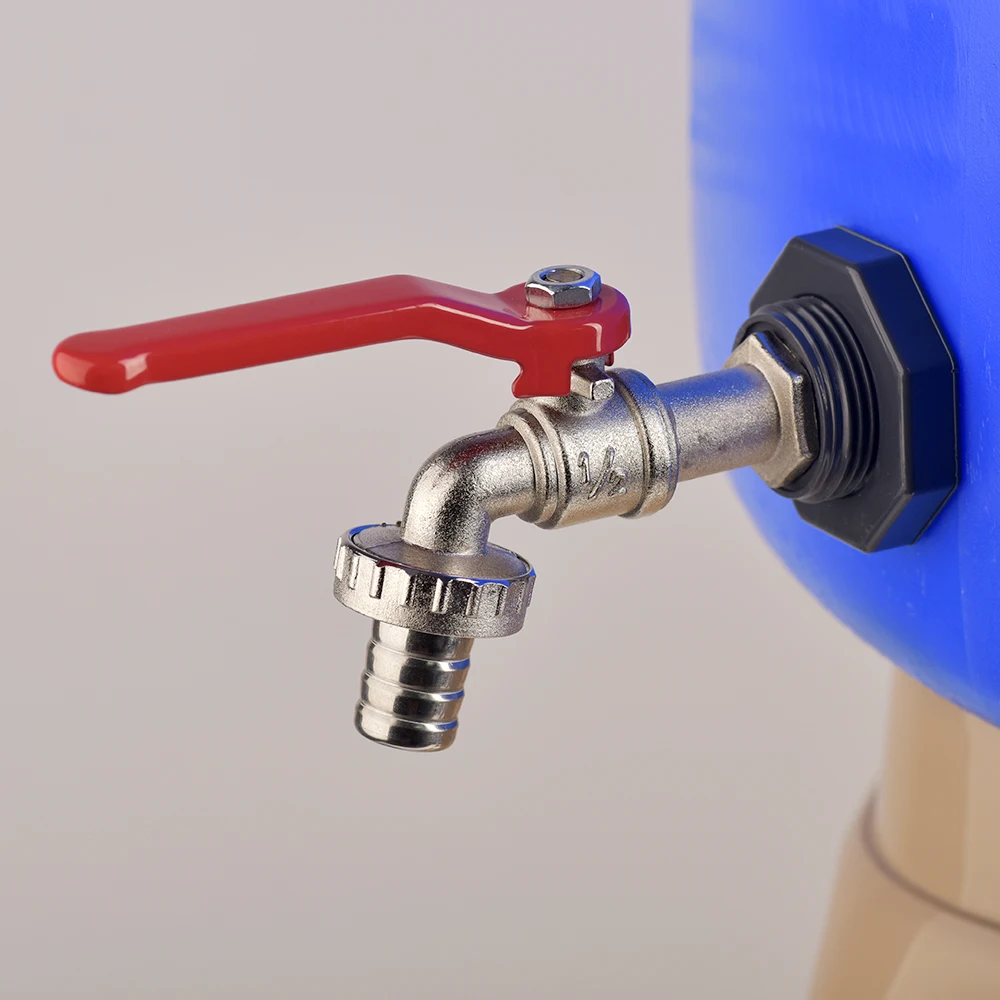 Aquarium Water Tank Divider Kit - Durable PVC Construction, Easy-Install Bulkhead Fitting & Hose Adapter for Fish Tanks and Pond