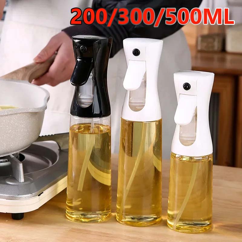 Olie Spray Fles voor Koken Keuken Olijfolie Spuit voor Camping BBQ Bakken Azijn Sojasaus 200 ml 300 ml 500 ml