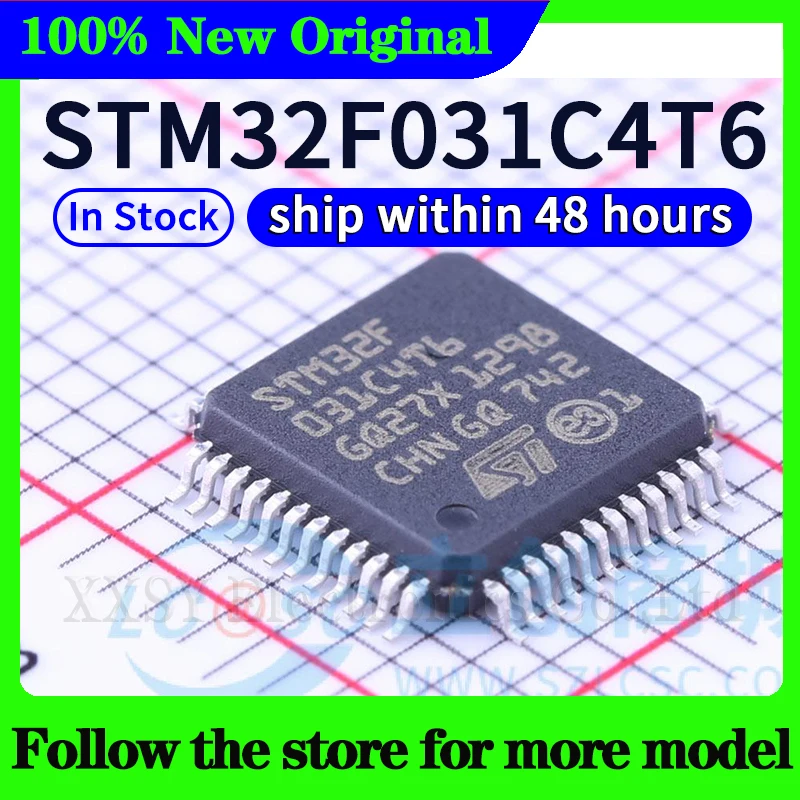 STM32F031K6U6 STM32F031G6U6 STM32F031C6T6 STM32F031C4T6 STM32F031K6T6 STM32F031F6P6 Alta calidad Nuevo