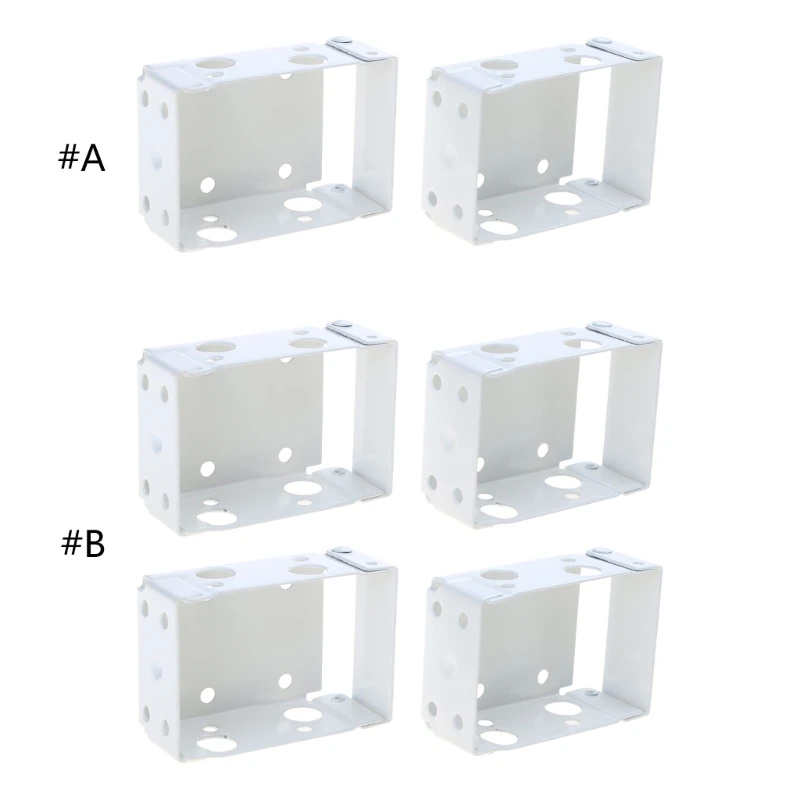 2/4x/Set 5cm Jalousie Halterungen Fenster Kopfschiene End Halterungen Box Halterungen Dropship