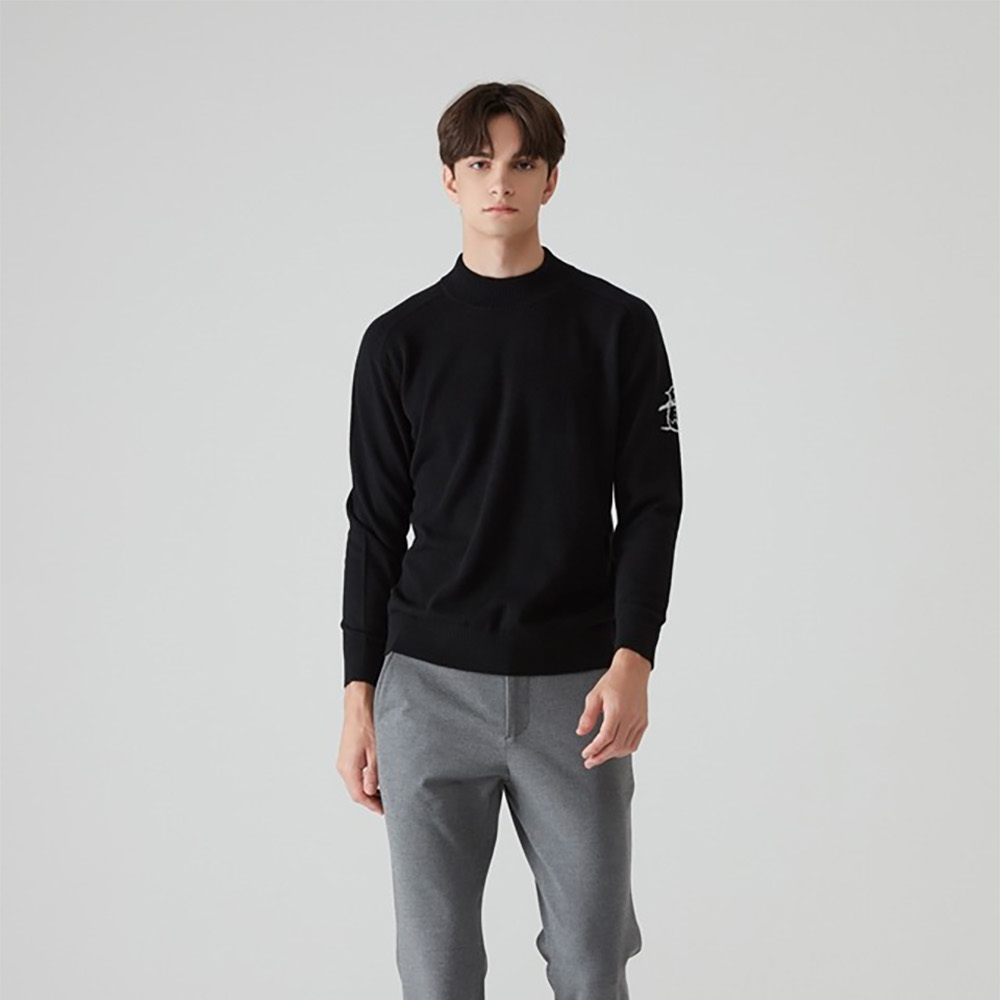 Munsingwear-メンズニットゴルフセーター、暖かいトップス、豪華で用途の広い、斬新なデザイン、秋のファッション、高品質