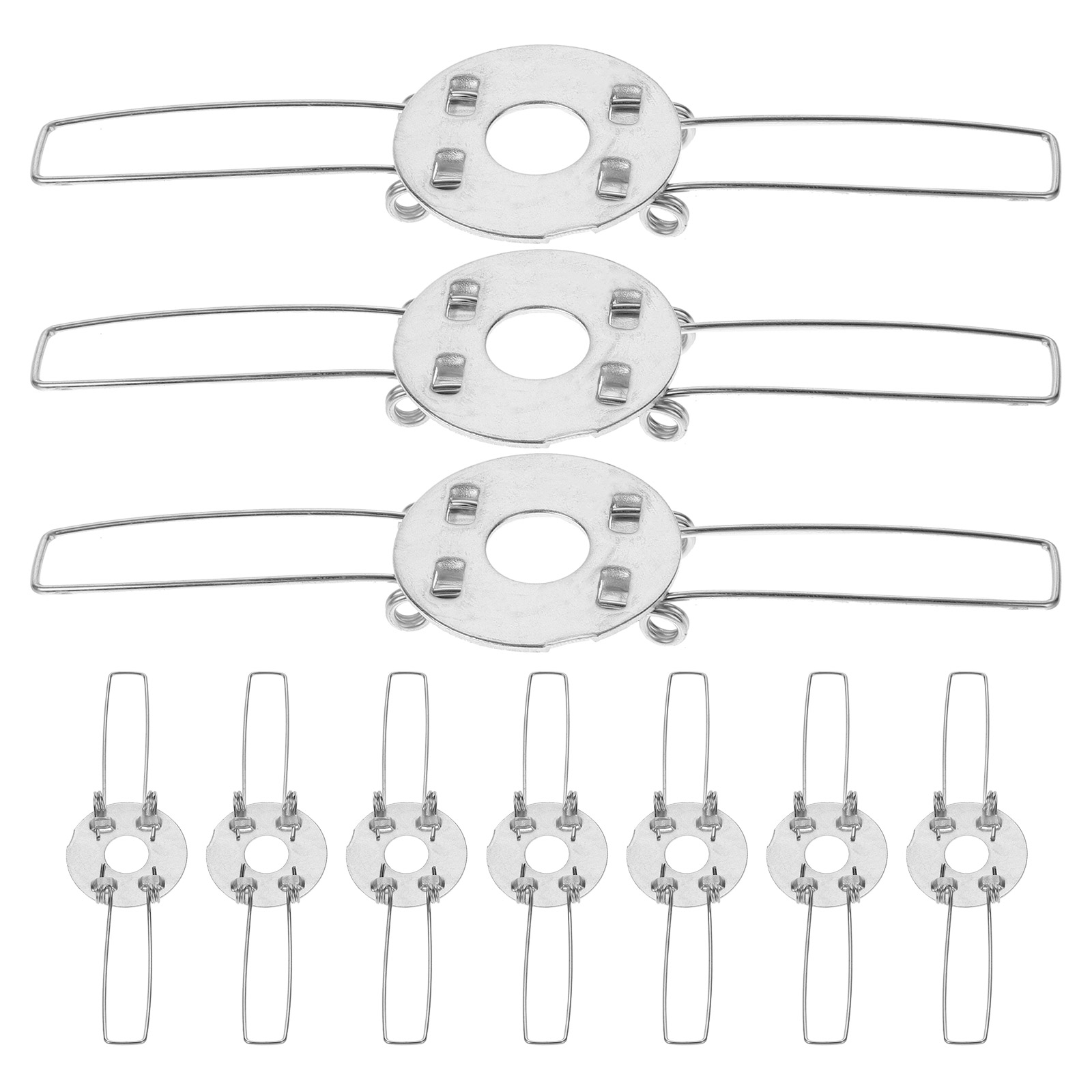 LEDストリップライトホルダー,スプリングクリップ,ペンダントヘッド用ランプシェードクランプ,10個