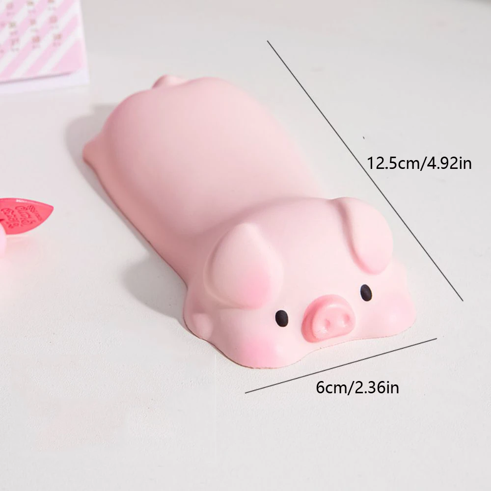 1 PC Decompression Mouse Pad สายรัดข้อมือ Pad น่ารักการ์ตูน Office Desk Pad REST Hand REST
