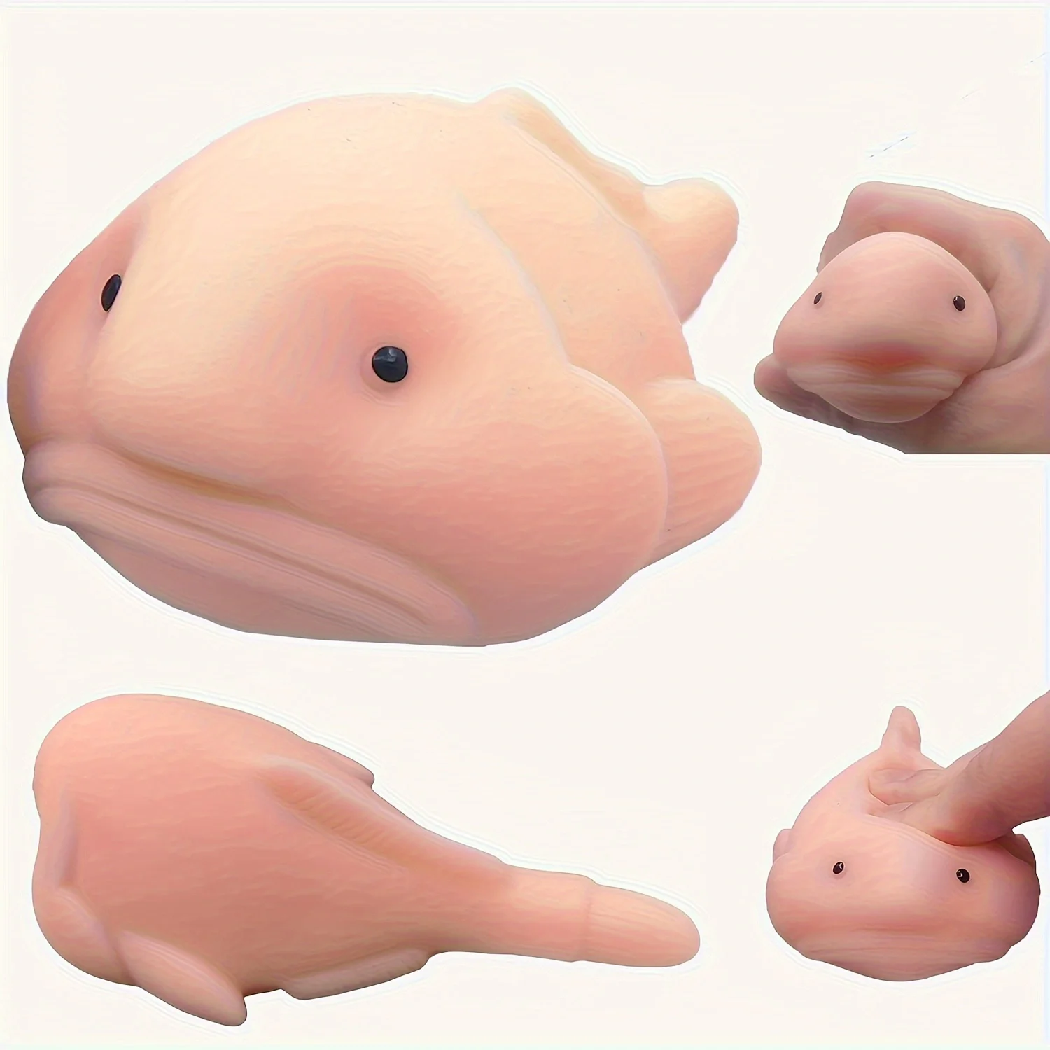 1 PC Blobfish บีบของเล่น Sensory สัตว์ POP Fidget ของเล่นสําหรับเด็กผู้ใหญ่ความเครียดบรรเทาเกมปาร์ตี้ฮาโลวีนคริสต์มาสของขวัญ