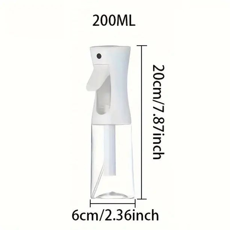 High Pressure Spray Bottles Refillable 200ml Bottles Continuous Mist Watering Can Automatic Salon Barber Water Sprayer 1Pcs