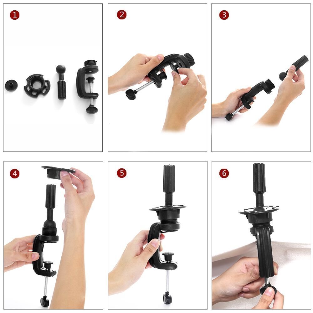 100%Real Hair Doll Head For Curling Straightening Dyeing Braiding Hairdressing Dark Brown Mannequin Head Training Head Kit