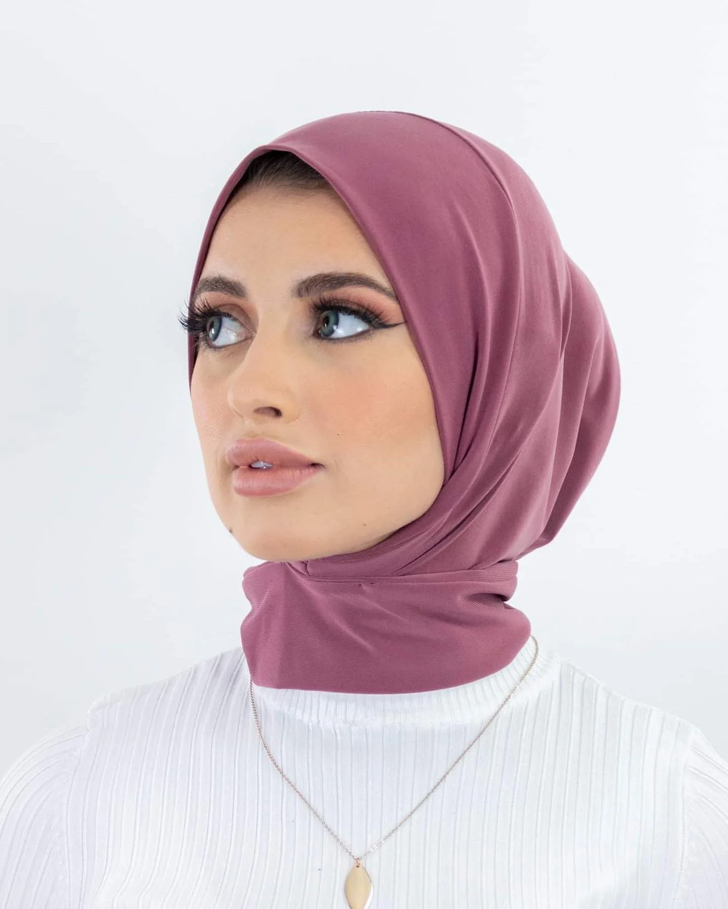 Pronto para usar capa completa interna instantânea hijab qualidade premium camisa cachecol com botões traseiros mulheres muçulmanas turbante bonés