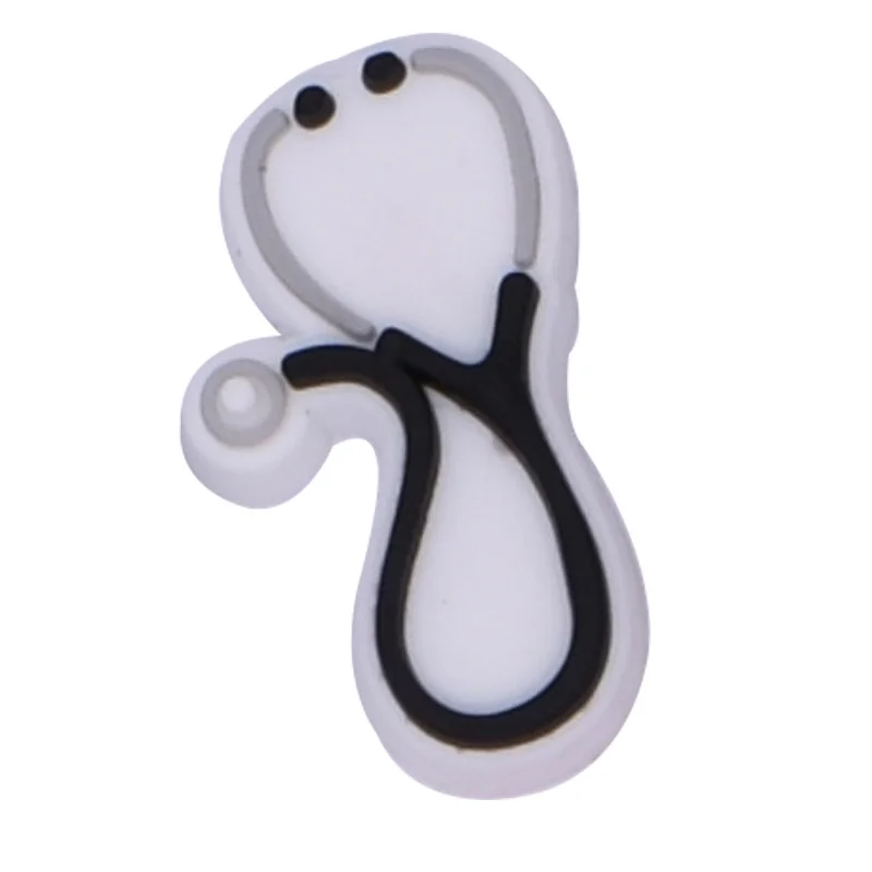 30PCS Healthcare Series รองเท้า Charms ชุดสําหรับ Clogs กระเป๋า Bubble Slides รองเท้าแตะ, PVC ตกแต่งรองเท้ากระเป๋าชายหาดอุปกรณ์เสริม