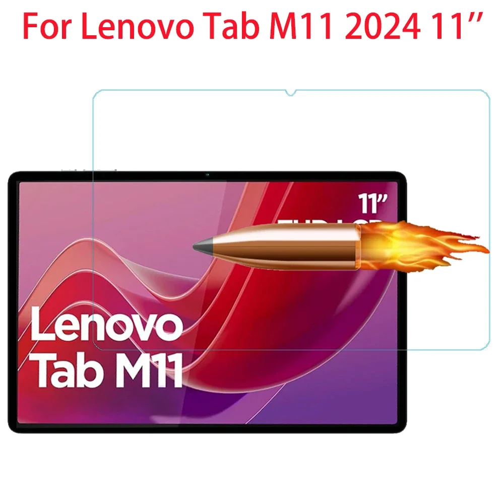 Für Lenovo Tab M11 2024 11 Zoll 9H gehärtetes Glas Displayschutzfolie TB-330FU TB-331FC Tablet Anti Scratch klare Schutzfolie