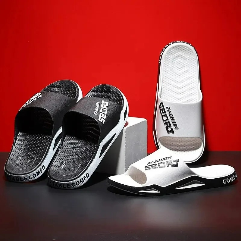 Sandali e pantofole da bagno per la casa per coppie antiscivolo per sport all'aria aperta da uomo Infradito da donna Scarpe da interno per esterni unisex