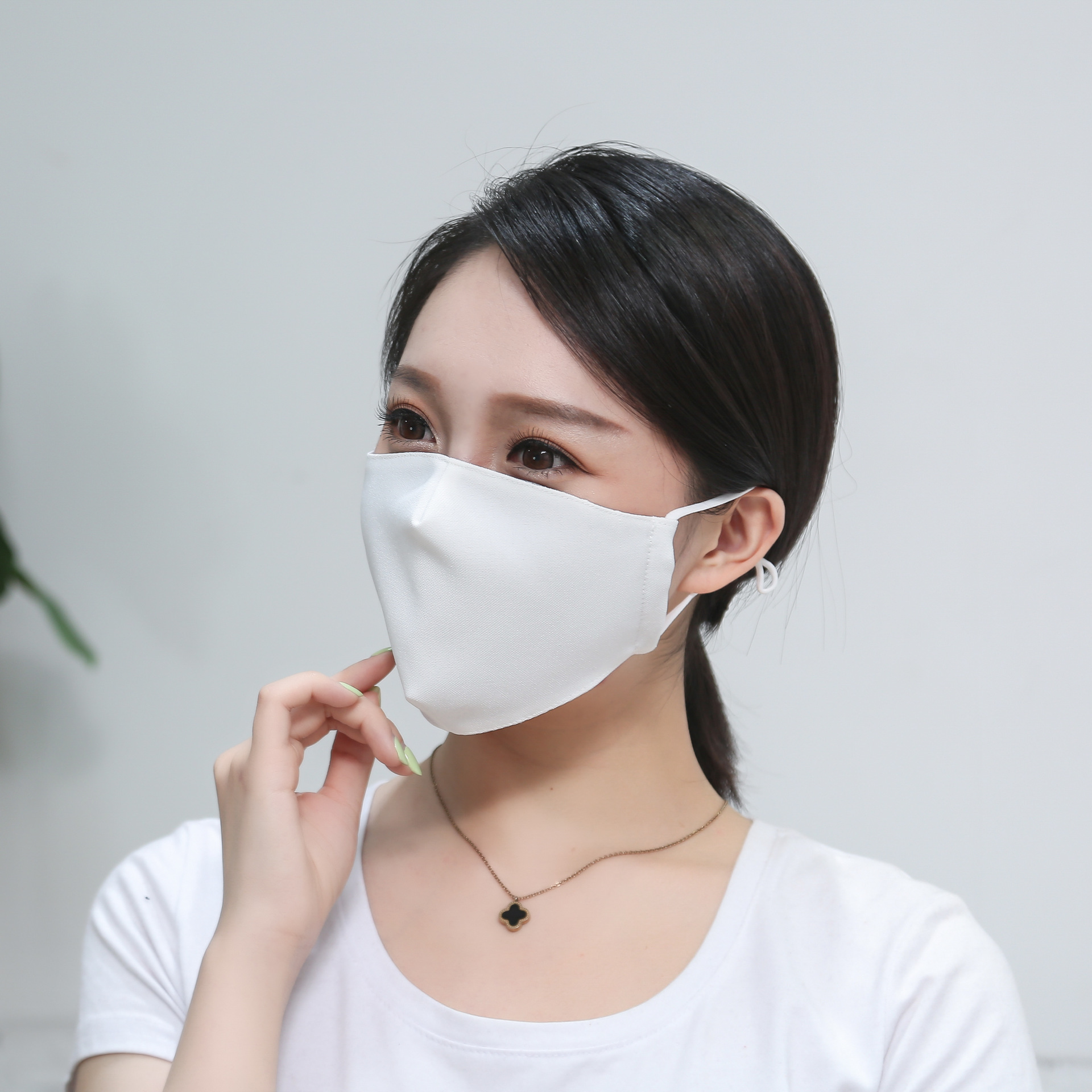 Mulher reutilizável máscara de boca protetora respirável boca boné lavável máscaras faciais capa de algodão tecido máscara mascarillas