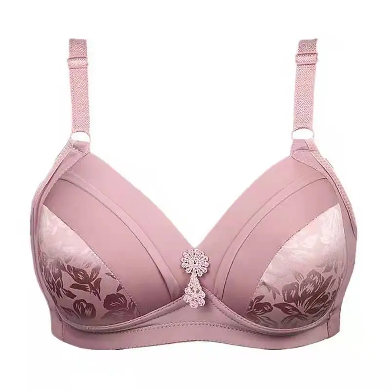 New Underwear Bra Brassiere Large Size Thin Section Without Steel Ring Women Underwear Bras Soft Breathable Traceless Bra