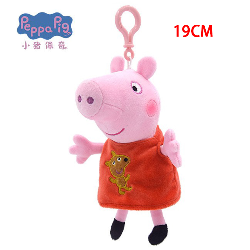 Peppa Pig Figuur Pluche Pop George 8 Vrienden Cartoon Model Anime Varken Vader Moeder Knuffel Voor Kinderverjaardagscadeau