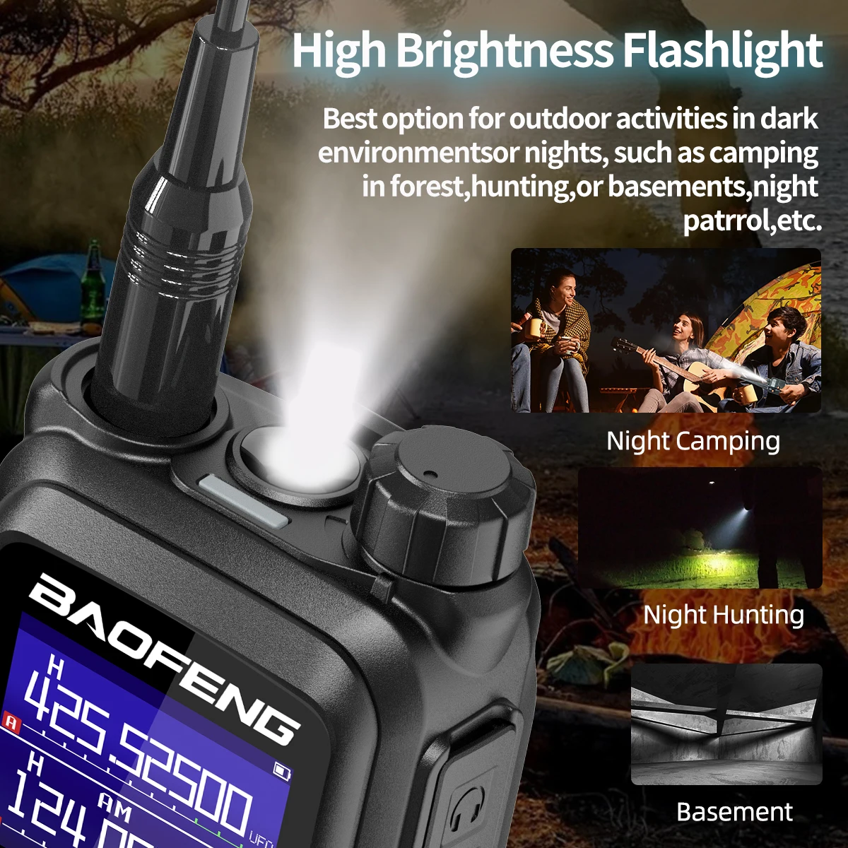 BAOFENG UV-28 PRO MAX Walkie Talkie Multi Band Wireless Kopierfrequenz Long Range Typ-C AM FM NOAA 999CH Zweiwegradio