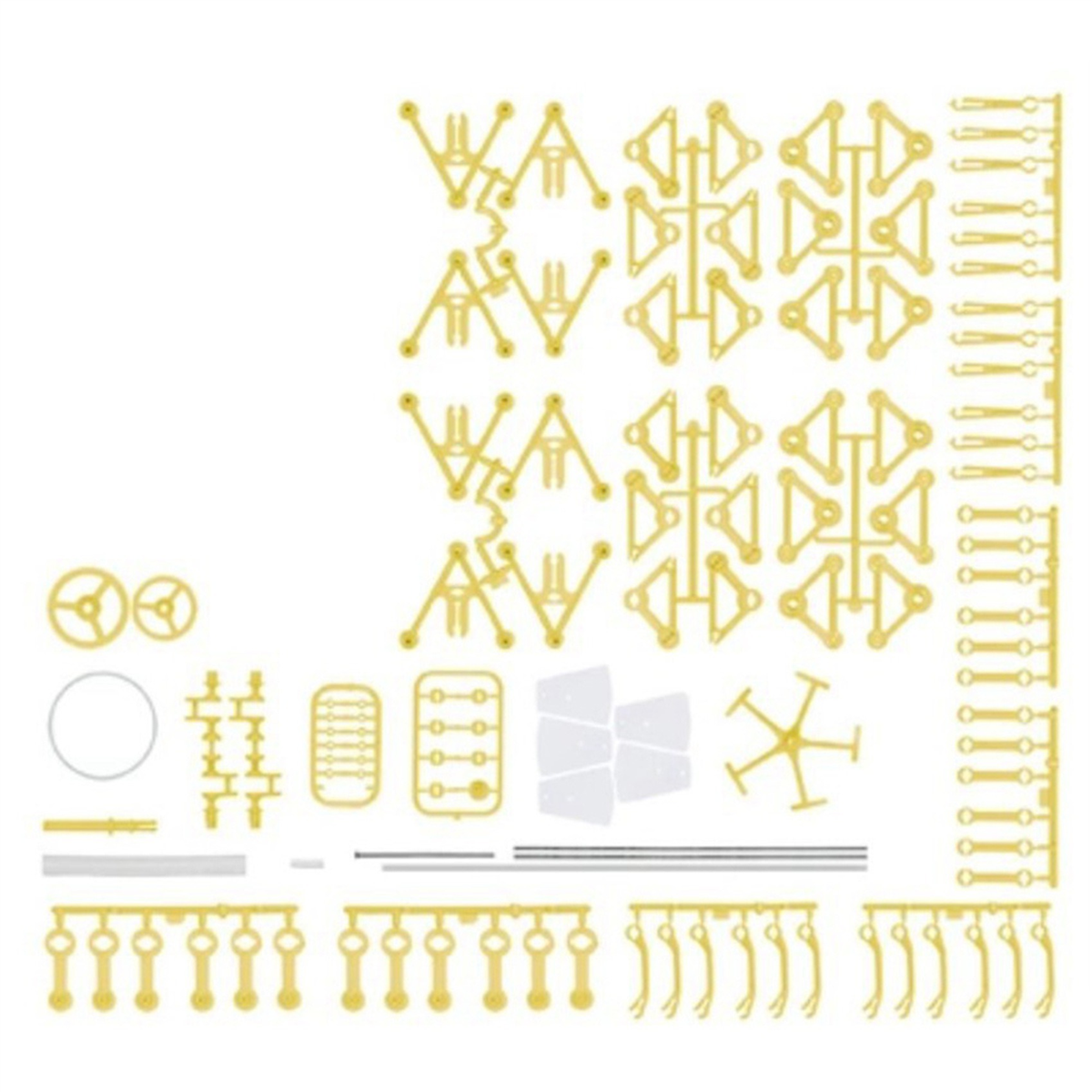 BAAU 2X ミニ Strandbeest モデルキット (風力発電 DIY-Beast)、興味深い誕生日ホリデーギフト